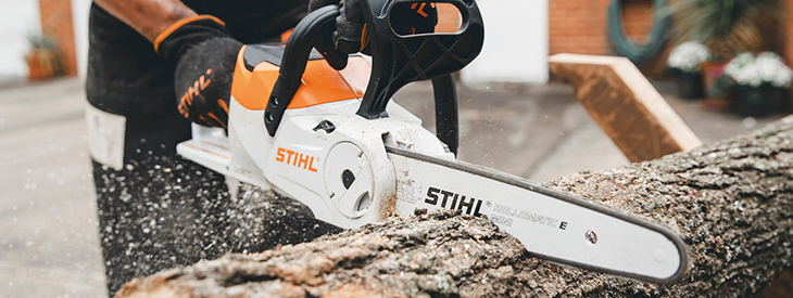 Stihl handheld store electric chainsaw